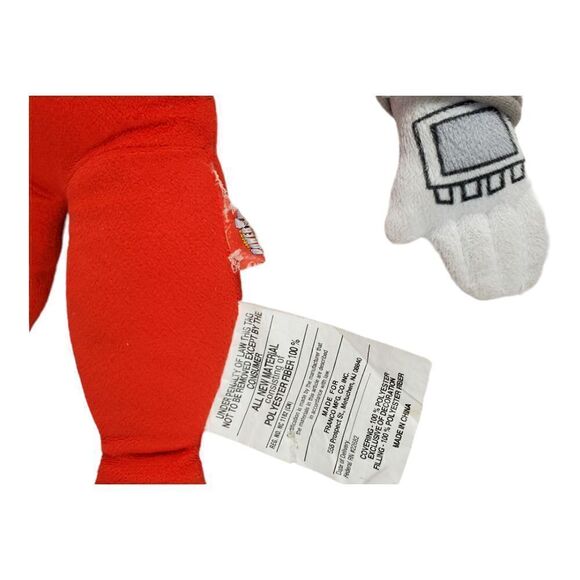 Hasbro Mighty Morphin Power Ranger Red Ranger Plush Soft Toy TV Show Series 21" - Picture 7 of 10